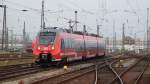 442 813 als RE 50 Saxonia-Express Dresden - Leipzig bei Einfahrt Leipzig Hbf 03.01.2015