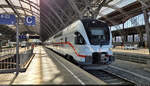 4010 602 (DApzfa <sup>010.F</sup> | 93 85 4010 602-9 CH-DB | Stadler KISS) parkte in Leipzig Hbf auf Gleis 6.

🧰 DB Fernverkehr
🕓 10.10.2022 | 14:50 Uhr