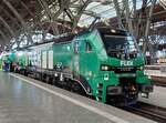 FLEX 159 253 am 21.09.2024 beim  Tag der Schiene  in Leipzig Hbf.