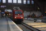 101 017-2  Graubünden natürliCH  rangiert in Leipzig-Hbf.
Aufgenommen im Leipziger-Hbf in der Abendsonne am Abend vom 15.7.2015.