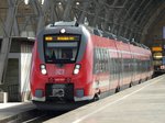 442 312 als Saxonia nach Dresden(Hbf.)am 04.09.2016 auf dem Leipziger Hauptbahnhof.