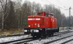 346 931, intern als Lok 6 bezeichnet, der WFL rollte am 28.11.15 Lz durch Leipzig-Thekla Richtung Mockau.