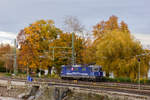 421 392-2 rangiert in Lindau Hbf.