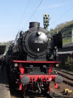 41 360 steht am 24.4.10 um ca.10 Uhr morgens im Bahnhof Linz(Rhein).