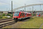 648 853-9 (Alstom Coradia LINT 41) von DB Regio Schleswig-Holstein (DB Regio Nord) als RE 21612 (RE83) nach Kiel Hbf wird im Startbahnhof Lübeck Hbf auf Gleis 4 bereitgestellt.
Aufgenommen am Ende des Bahnsteigs 4/5.
[5.8.2019 | 10:51 Uhr]