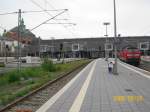218 435-6 steht am 26.08.08 mit RE 21579 nach Hamburg Hbf auf Gleis 7 im Lbecker Hbf.