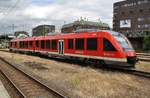 648 341-5  Mölln  erreicht am 25.6.2017 als RB84 (RB21675) von Kiel Hauptbahnhof den Lübecker Hauptbahnhof. 