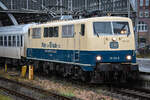 D-DB 111 174-9 (Elfriede) stand am 07.12.24 mit ihrem Sonderzug im Lübecker Hbf (AL).