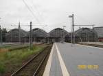 Blick von der Sdseite auf den frisch Umgebauten Lbecker Hbf am 26.08.08.