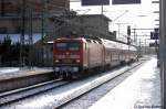 143 226-9 mit der RB (RB 36157) nach Burg(Magdeburg) in Magdeburg Hbf.