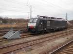 189 908 im Bahnhof von Magdeburg HBF am 25.12.2013