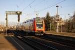 S1 S-Bahn Mittelelbe (S 39039) von Zielitz nach Schönebeck-Bad Salzelmen, bei der Einfahrt in Magdeburg-Neustadt und geschoben hatte die 143 134-5.