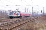 182 016-6  40 Jahre S-Bahn Dresden  momentan für die S-Bahn Mitteldeutschland im Einsatz mit der RB42/S2 (RB 17710/S 37224) von Leipzig-Connewitz nach Magdeburg Hbf in Magdeburg-Neustadt.