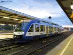 Am 25.06.2014 im Bahnhof von Magdeburg HEX Lint nach Halberstadt