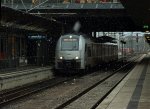 460 014-4 mit MRB84123 aus Koblenz erreicht den Mainzer Hbf.29.12.09