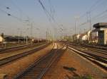 Das Gleisvorfeld in Mainz Hbf; 29.03.2011