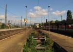 Ein Abstellgleis in Mainz Hbf; 30.06.2011