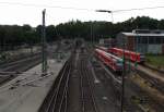 Das sdliche Gleisvorfeld in Mainz Hbf; 30.06.2011