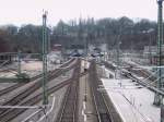 Altes und neues Tunnelportal am Mainzer Hbf im Mrz 2006