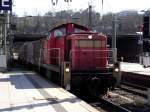 DB Schenker Rail 294 656-4 mit Müllzug in Mainz Hbf am 20.03.14 