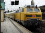 DB Netz 218 477-8 am 30.10.14 in Mainz Hbf 