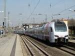 DB Regio SÜWEX Stadler Flirt am 10.04.15 in Mainz Hbf