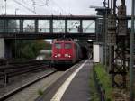 140 856-6 der EBM Cargo mit dem Henkelzug am 17.10.13 in Mainz-Bischofsheim