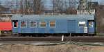 Bahndienstwagen im Gleisvorfeld des Mannheimer Hbf.