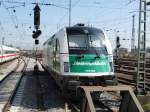 Steiermarkbahn 1216 960 am 24.04.15 in Mannheim Hbf abgestellt vom Bahnsteig aus fotografiert 