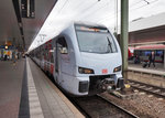 429 127  SÜWEX  als RE 4497 (Mainz Hbf - Worms Hbf - Mannheim Hbf), am 28.3.2016 in Mannheim Hbf.