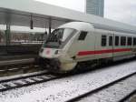 Ein IC Steuerwagen in Mannheim Hbf am 12.02.10 