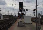 Ein Zwerg Signal am 14.05.11 in Mannheim Hbf 