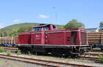 Am 07.09.2024 pausierte die AIXrail 211 345-5 im Bahnhof Meiningen.