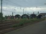 Mchengladbach Hbf. die Bahnsteigberdachung