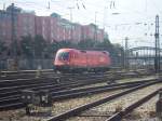 Taurus  steht im Gleisvorfeld des Mnchener Hbf s. 