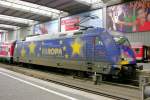 Europa ist in genau so einem Zustand wie die Beklebung dieser BR101. Mnchen 20.07.2009