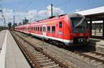 440 703-7 verlässt am 15.8.2017 als Leerzug den Münchener Hauptbahnhof.