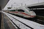 412 006 (5812 006-5)  Martin Luther  erreicht am 7.1.2019 als ICE505 von Hamburg-Altona den Münchener Hauptbahnhof.