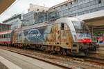 1216 019  Leonardo Da Vinci  in München Hbf, am 19.08.2019.