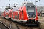 445 077-4 verlässt am 14.11.2018 als RB59096 nach Nürnberg Hauptbahnhof den Münchener Hauptbahnhof.