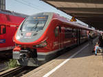 VT 633 043 mit RE nach Kempten (Allgäu) Hbf in München Hbf, 18.09.2020.