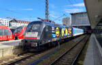 Beacon Rail /  Die Länderbahn ES 64 U2-096 // München Hbf // 7.