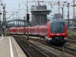 Coradio Continental 440 016 bei Ausfahrt aus Mnchen Hbf., 31.07.2009  