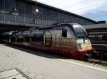 Netinera 183 001 mit ALEX in Mnchen Hbf am 11.08.11