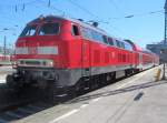 218 401-8 steht am 02.