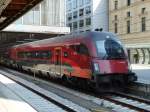 ÖBB Railjet Steuerwagen am 08.08.15 in München Hbf