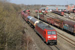 152 123-6 auf der südl. Umgehung des Rangierbahnhofs München Nord, 04.04.2020