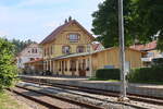 Bahnhof Münsingen gesehen am 18.