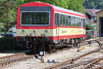 VT 41 / 626 141-5 (NVR Nummer: 95 80 0626 141-5 D-SAB) der SAB steht am 18.