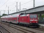 146 120 am RE2 nach Düsseldorf in Münster, 30.06.17